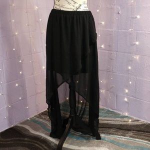 🌺🌺Elegant Black Sheer Women's Skirt